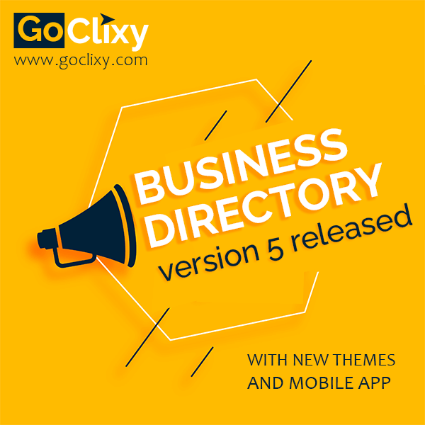 Business Directory version 5 Released