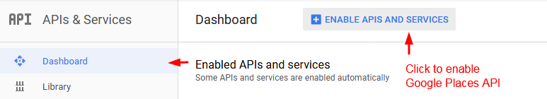 Enable API