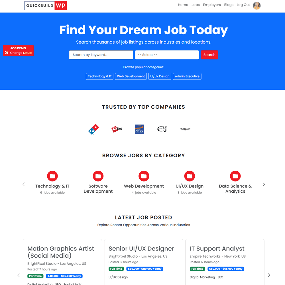 Wordpress Job Board